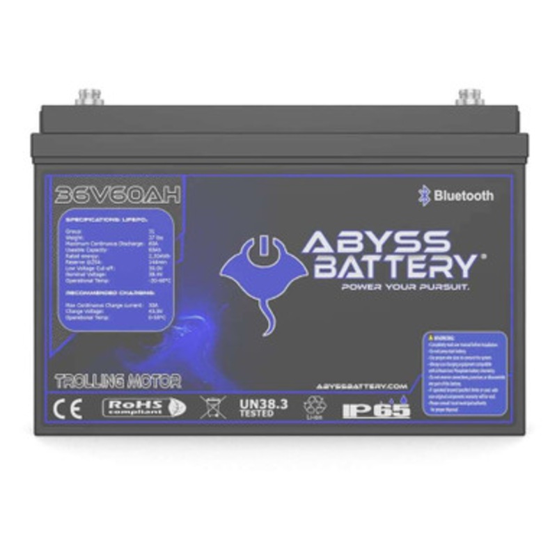 Abyss Battery 36V 60Ah Lithium Trolling Motor Battery