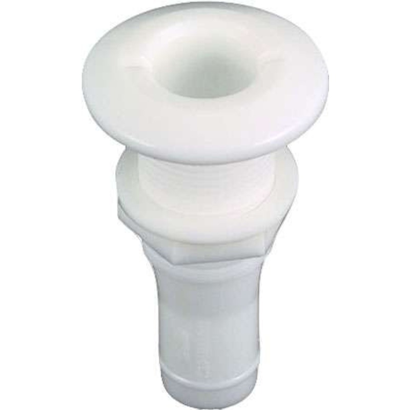 Perko 0328DP4A Molded White Thru-Hull Connection f/ 5/8” Hose