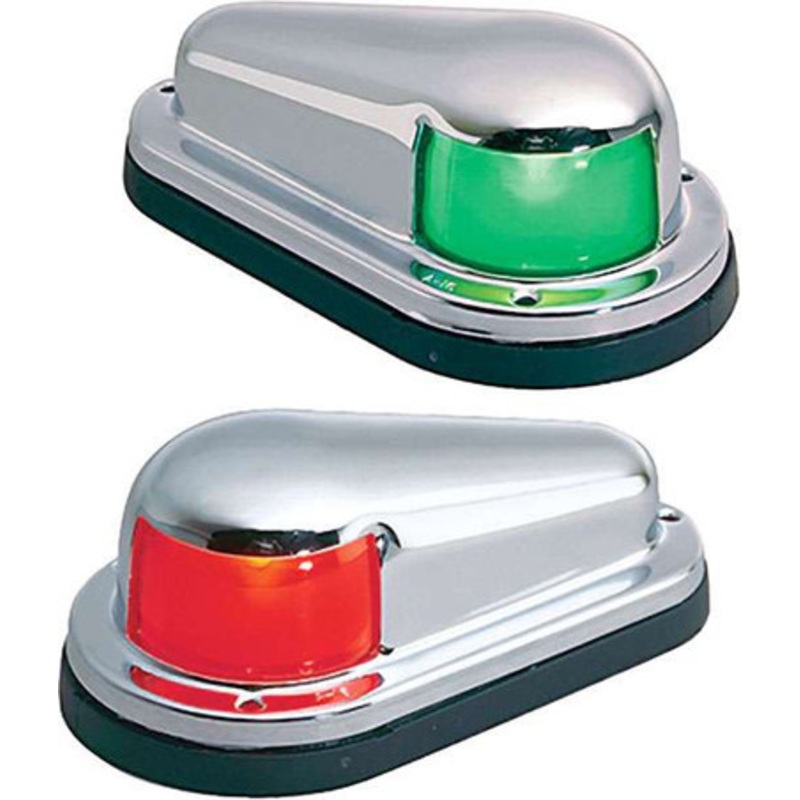 Perko 0915DP0CHR Horizontal Mount Side Lights