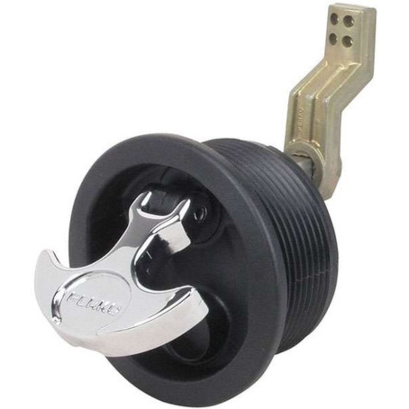 Perko 1092DP1BLK ”T” Handle Surface Mount Latch – Non-Locking w/ Offset Cam Bar