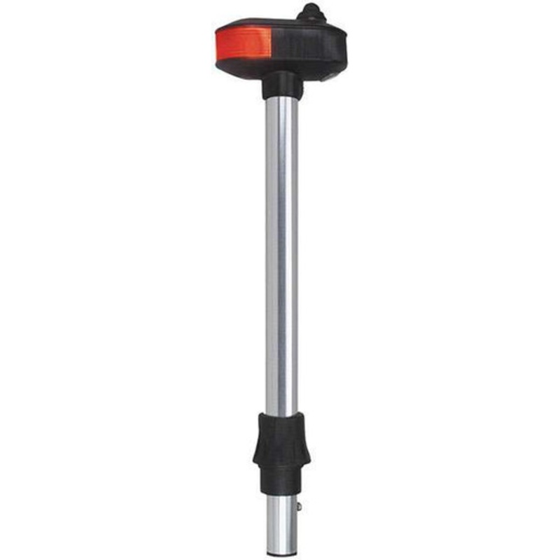 Perko 1421DP2CHR Removable Bi-Color & Utility Pole Light – 0? Rake