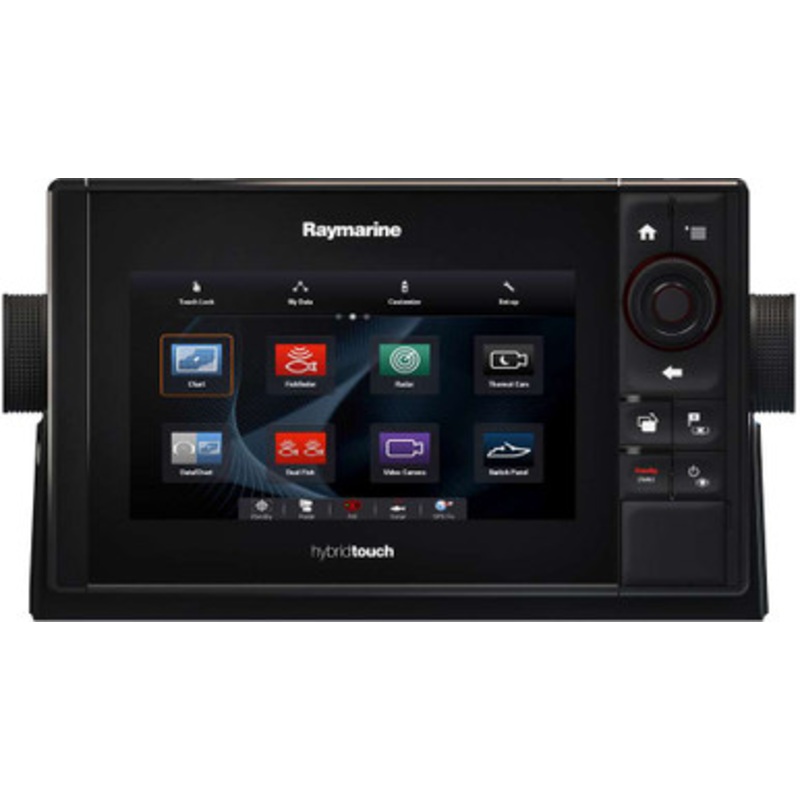 Raymarine E70265-NAG eS78 7in MFD Combo w/ Wi-Fi CHIRP/DownVision Sonar & Navionics+ North American Coast + 18k Lakes Charts