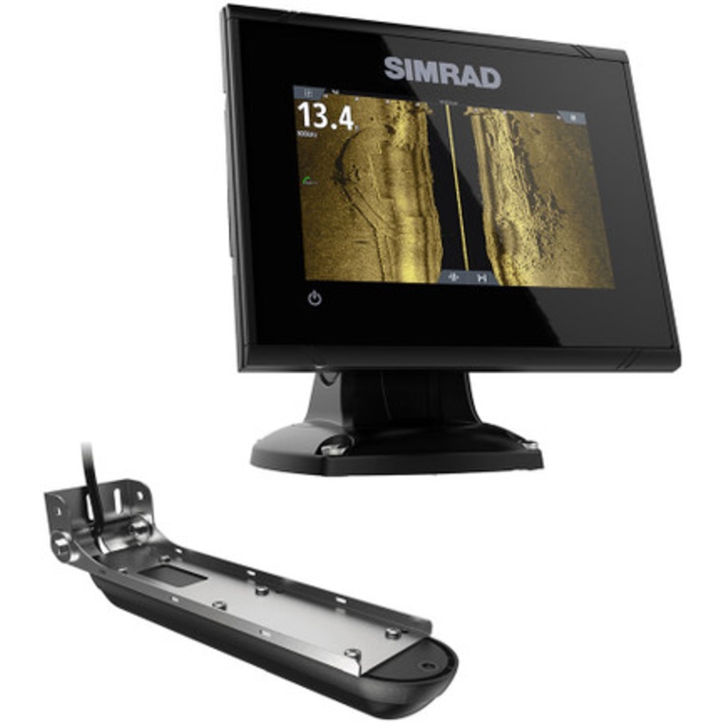 Simrad 000-14860-001 GO5 XSE Combo w/ Active Imaging 3-in-1 Transducer & Navionics+ Chart