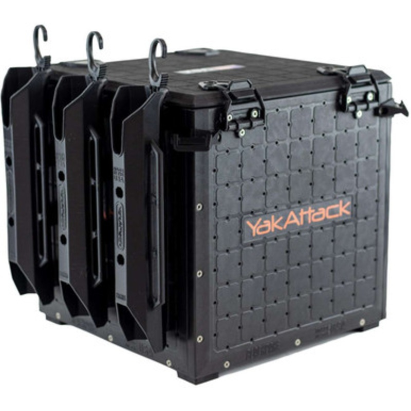 YakAttack BLP-PRO-13X13 BlackPak Pro Kayak Fishing Crate – 13” x 13”