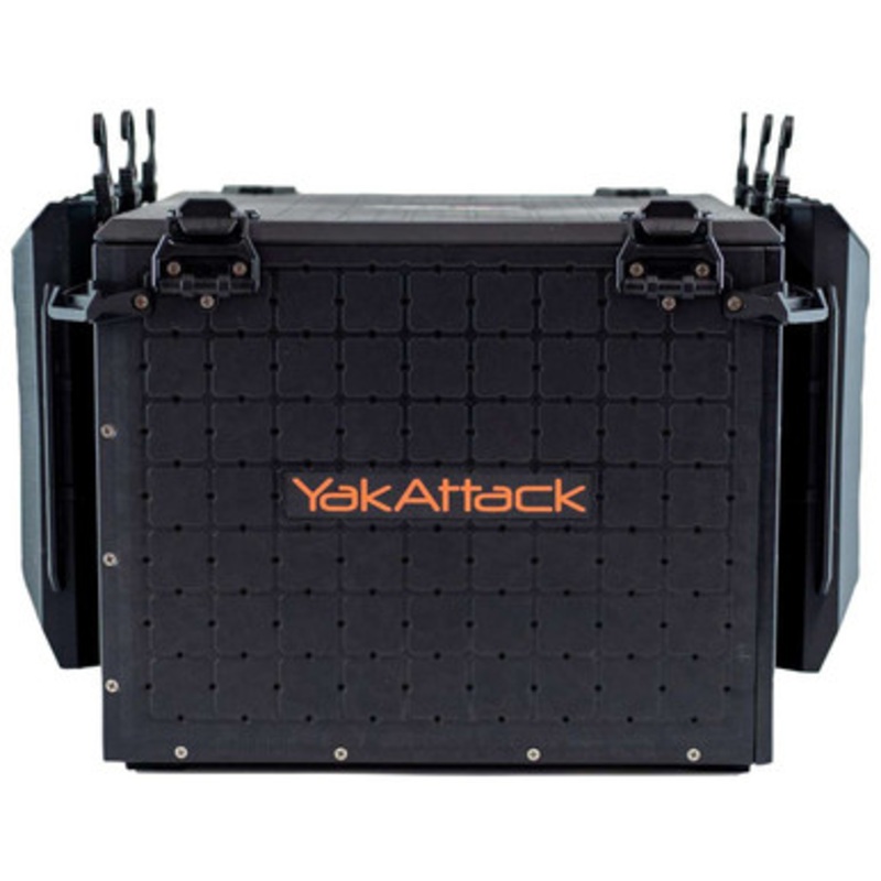YakAttack BLP-PRO-16X16 BlackPak Pro Kayak Fishing Crate – 16” x 16”