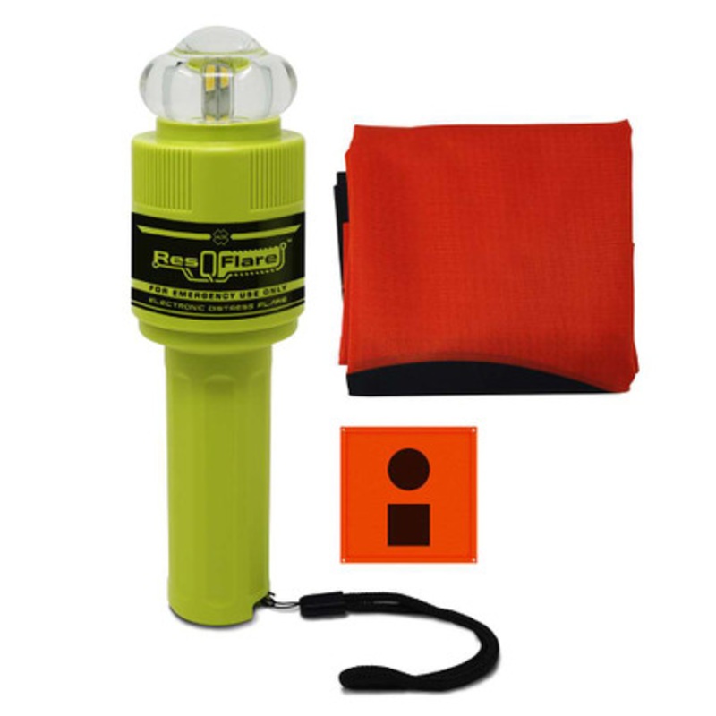 ACR ResQFlare Electronic Flare and Flag