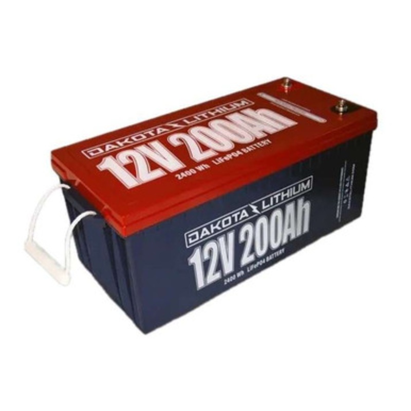 Dakota Lithium 12V 200Ah LIFEPO4 Deep Cycle Battery