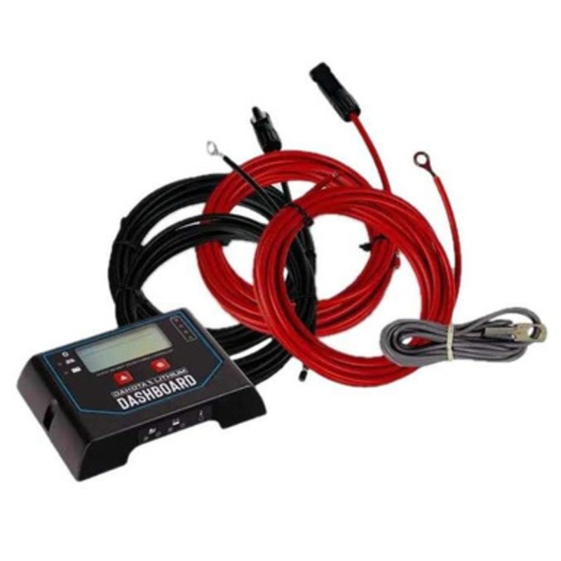 Dakota Lithium 300W Dashboard Battery Monitor & Solar Integration Kit
