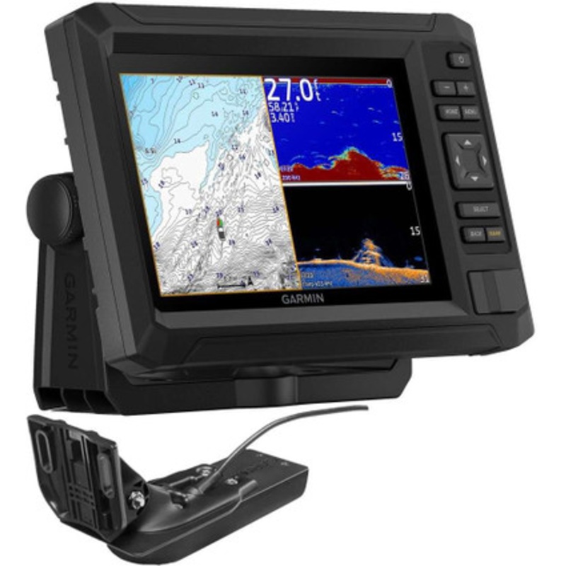 Garmin ECHOMAP UHD2 74cv Chartplotter/Fishfinder Combo w/US Coastal Maps and GT20-TM