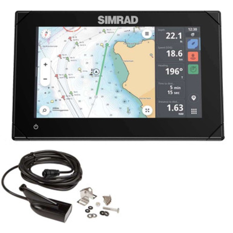 Simrad NSX 3007 7in Combo Chartplotter/Fishfinder w/HDI Transducer