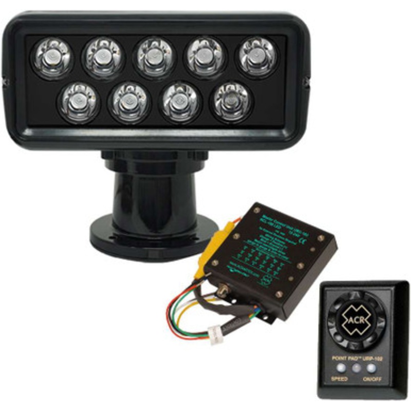 ACR RCL-100 LED Searchlight Kit – 12/24V – Black