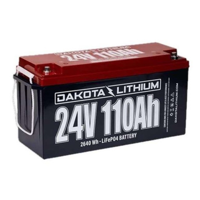 Dakota Lithium 24V 110Ah Deep Cycle LIFEPO4 Battery