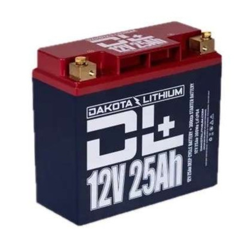 Dakota Lithium Lithium+ 12V 25Ah 300CCA Battery