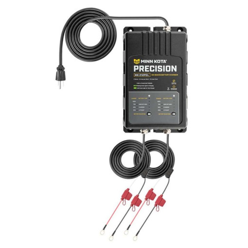 Minn Kota 1832121 On-Board Precision Charger MK-212 PCL 2 Bank x 6 AMP