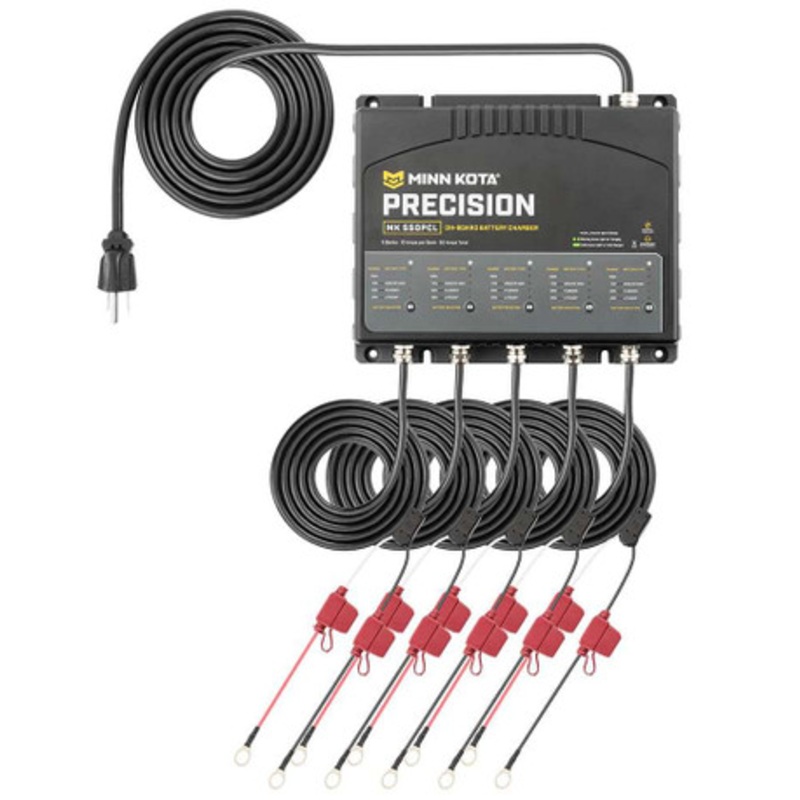Minn Kota 1835500 On-Board Precision Charger MK-550 PCL 5 Bank x 10 AMP
