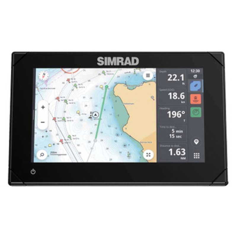 Simrad NSX 3007 7in Combo Chartplotter/Fishfinder – Display Only – No Transducer