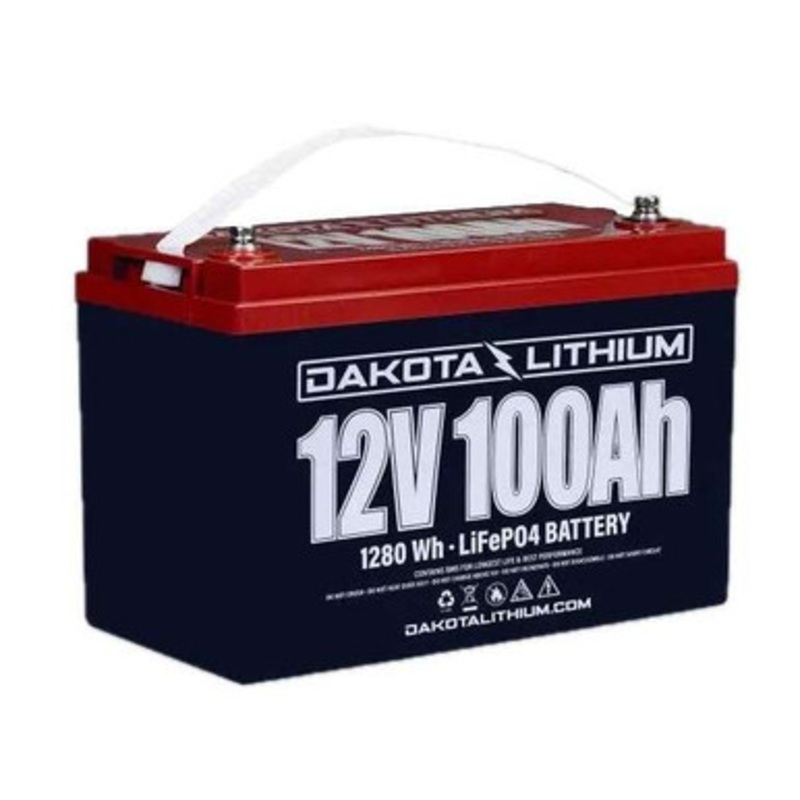 Dakota Lithium 12V 100Ah Deep Cycle LIFEPO4 Battery