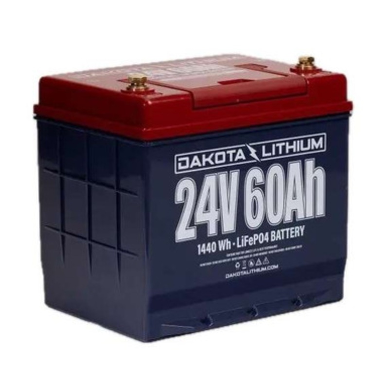 Dakota Lithium 24V 60Ah Deep Cycle LIFEPO4 Battery