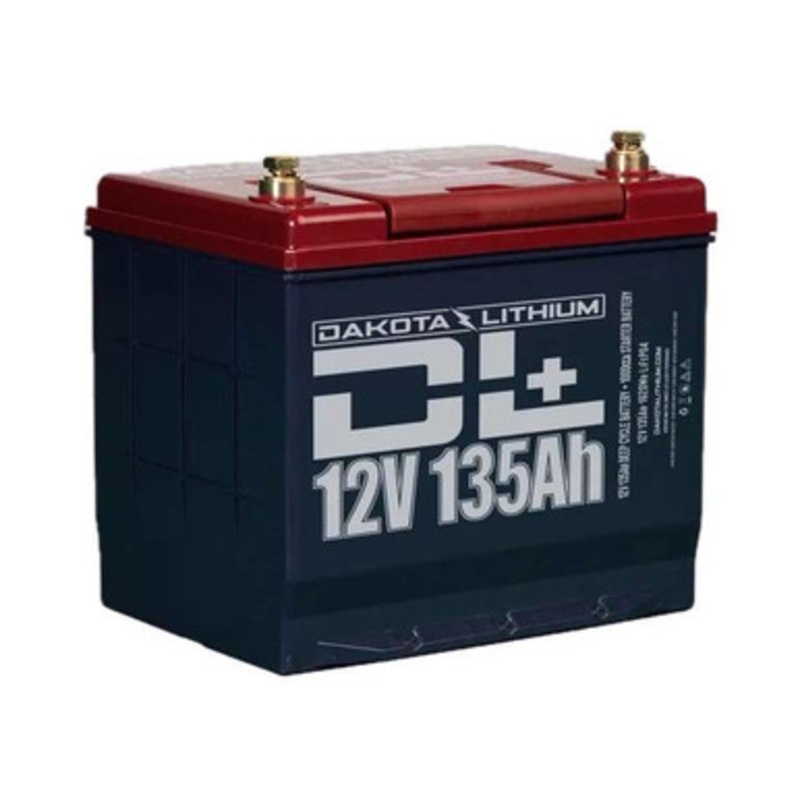 Dakota Lithium Lithium+ 12V 135Ah Dual Purpose 1000CCA Starter & Deep Cycle Battery