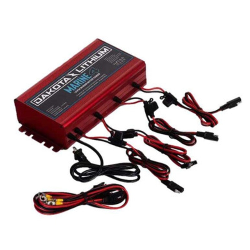 Dakota Lithium Marine 4 Bank 12V Onboard Charger
