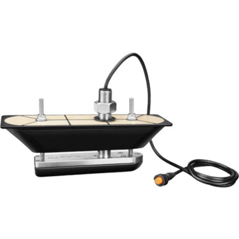 Garmin GT30-TH SS Thru-Hull DownVu/SideVu Scanning Transducer w/Temp f/Hull Deadrises Less Than 5 De