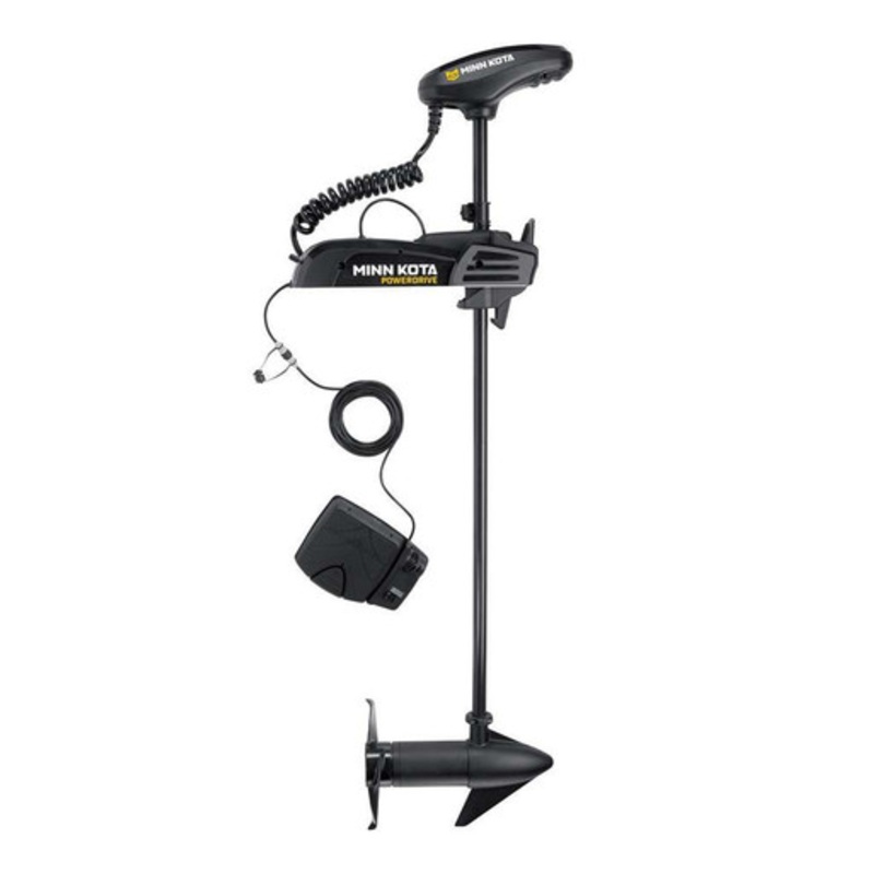 Minn Kota 1358455 Pontoon PowerDrive 55 Trolling Motor 12V – 48in