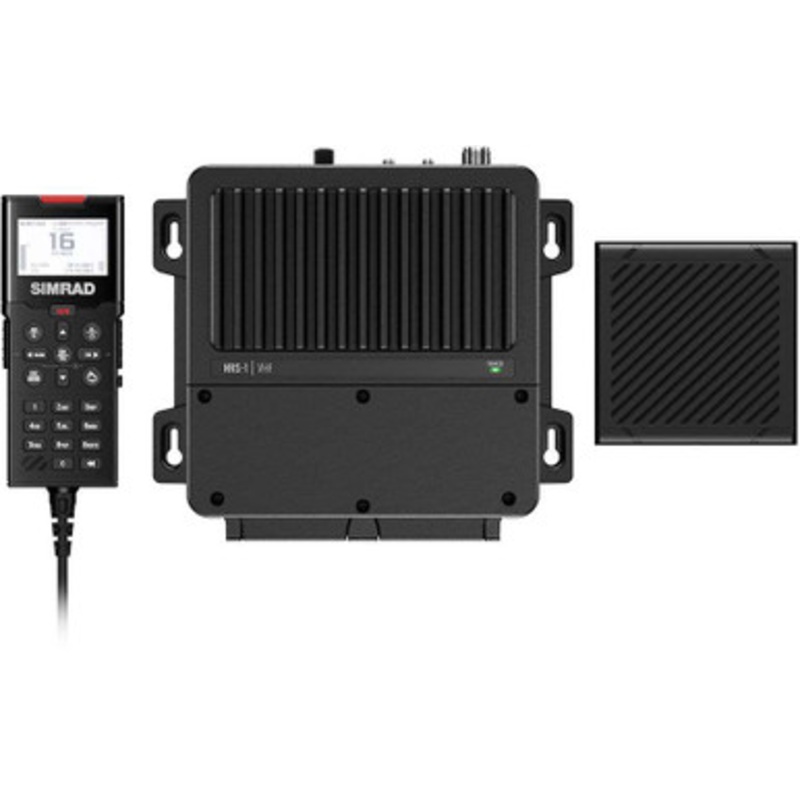 Simrad RS100 VHF Black Box Radio w/Handset and Speaker