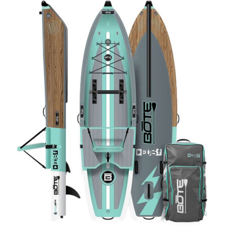 BOTE DEUS Aero Inflatable Kayak – 11 ft. – Classic Teak