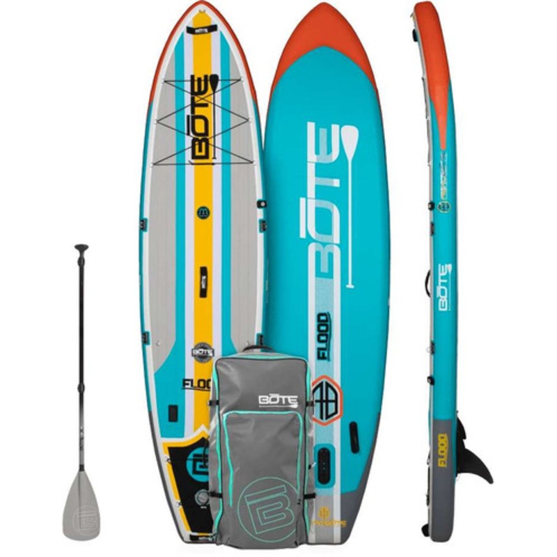 BOTE Flood Aero Inflatable Paddle Board 11 ft. – Full Trax Aqua (2021)