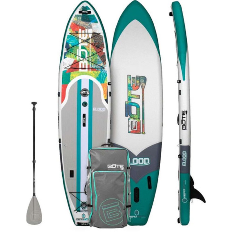 BOTE Flood Aero Inflatable Paddle Board – 11 ft. – Native Patchwork