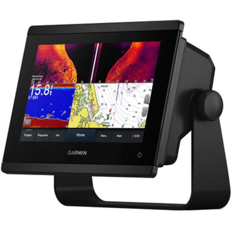 Garmin 010-02365-03 GPSMAP 743xsv Combo GPS/Fishfinder – Preloaded US+Canada+Bahamas BlueChart g3 – LakeVu g3