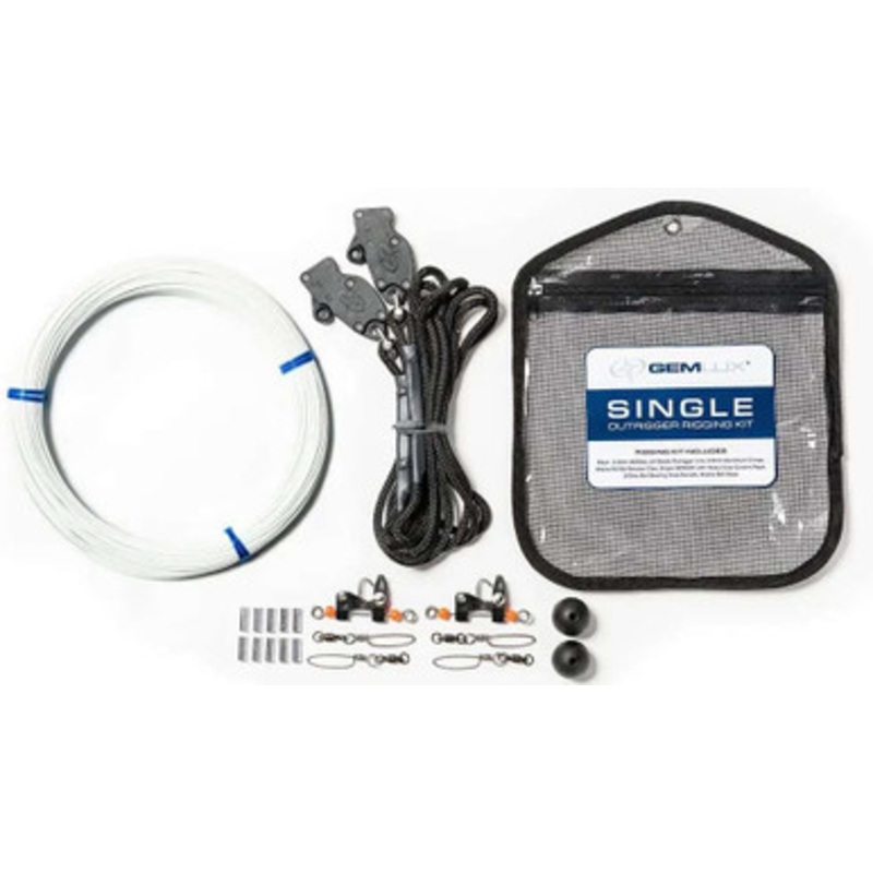 Gemlux Single Outrigger Rigging Kit – White