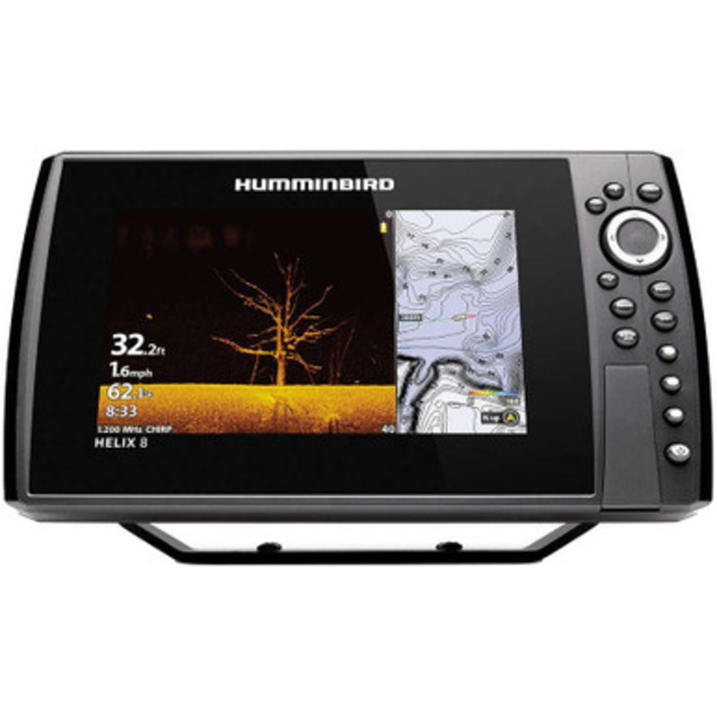 Humminbird 411340-1CHO HELIX 8 G4N CHIRP MEGA DI GPS Fishfinder Combo – CHO (Display Only)