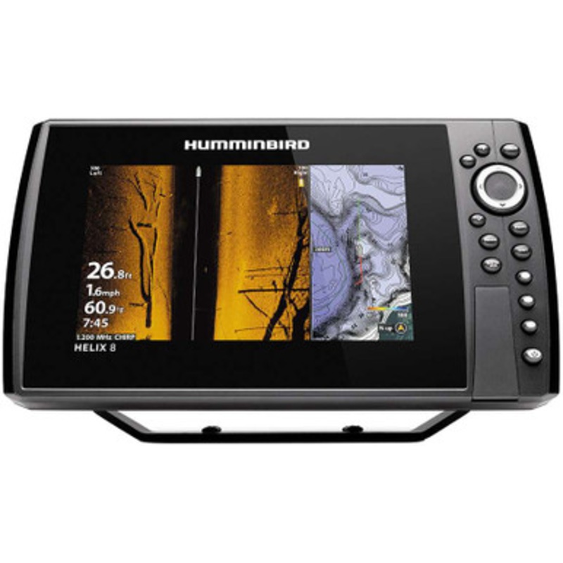 Humminbird 411350-1CHO HELIX 8 G4N CHIRP MEGA SI+ GPS Fishfinder Combo – CHO (Display Only)