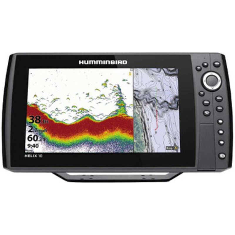 Humminbird 411400-1 HELIX 10 G4N CHIRP DS GPS Fishfinder Combo