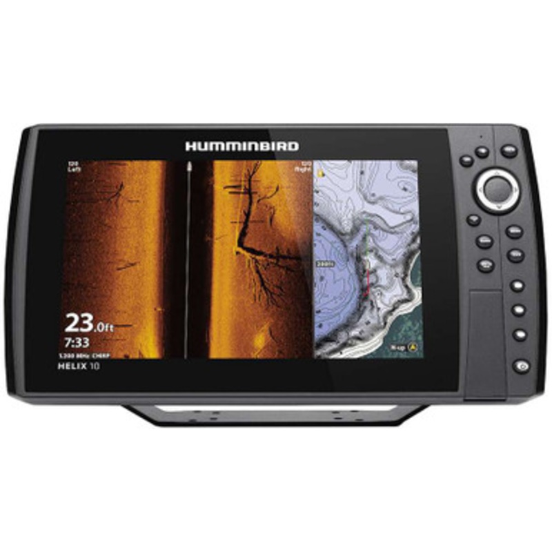 Humminbird 411420-1CHO HELIX 10 G4N MEGA SI+ GPS Fishfinder Combo – CHO (Display Only)