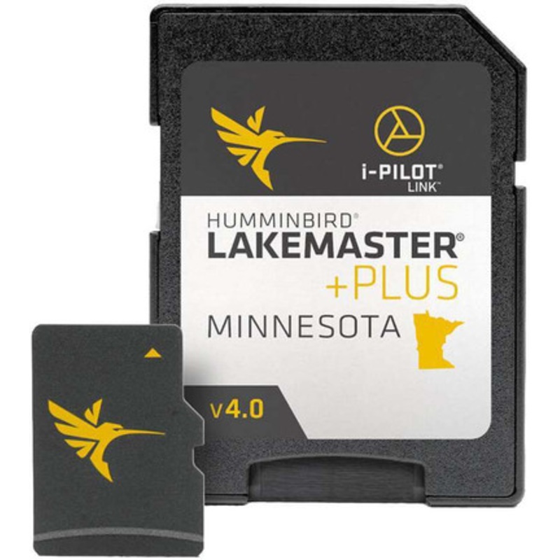 Humminbird 600021-10 LakeMaster Plus Chart – Minnesota w/ Lake of the Woods Rainy River – MicroSD/SD – Version 4