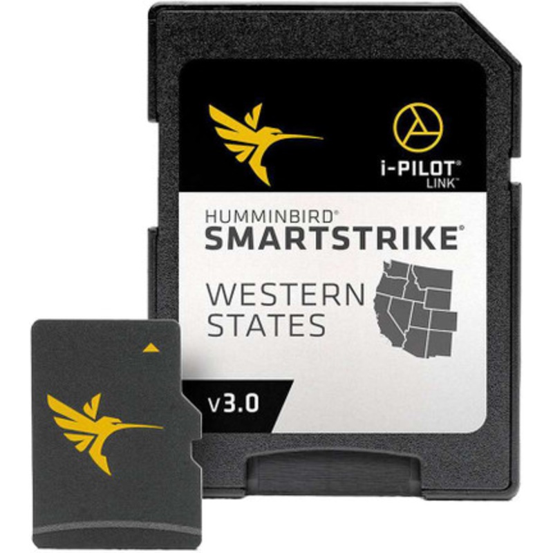 Humminbird 600040-3 SmartStrike Chart – Western States – MicroSD/SD – Version 3