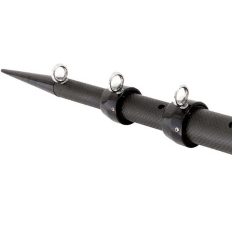 Tigress XD 3K Carbon Fiber Telescoping Outrigger – 18ft Matte Blk/Blk
