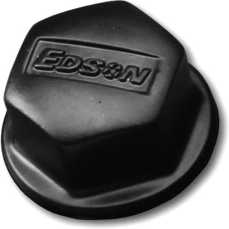 Edson Stainless Steel Wheel Nut – 1/2”-20 Shaft Threads – Black