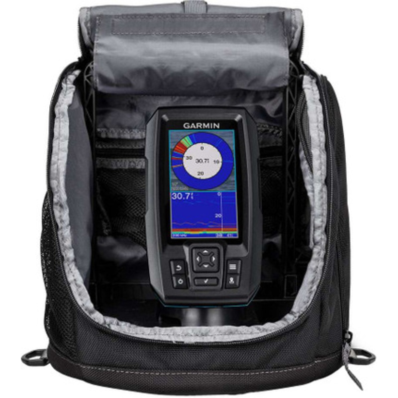Garmin 010-01870-30 STRIKER Plus 4 Ice Fishing Bundle