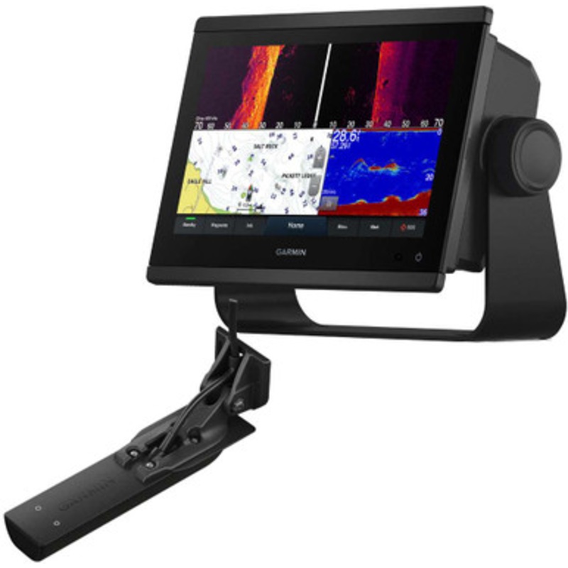 Garmin 010-02366-03/GT56 GPSMAP 943xsv Combo GPS/Fishfinder – Preloaded US+Canada+Bahamas BlueChart g3 – LakeVu g3 w/GT56UHD-TM