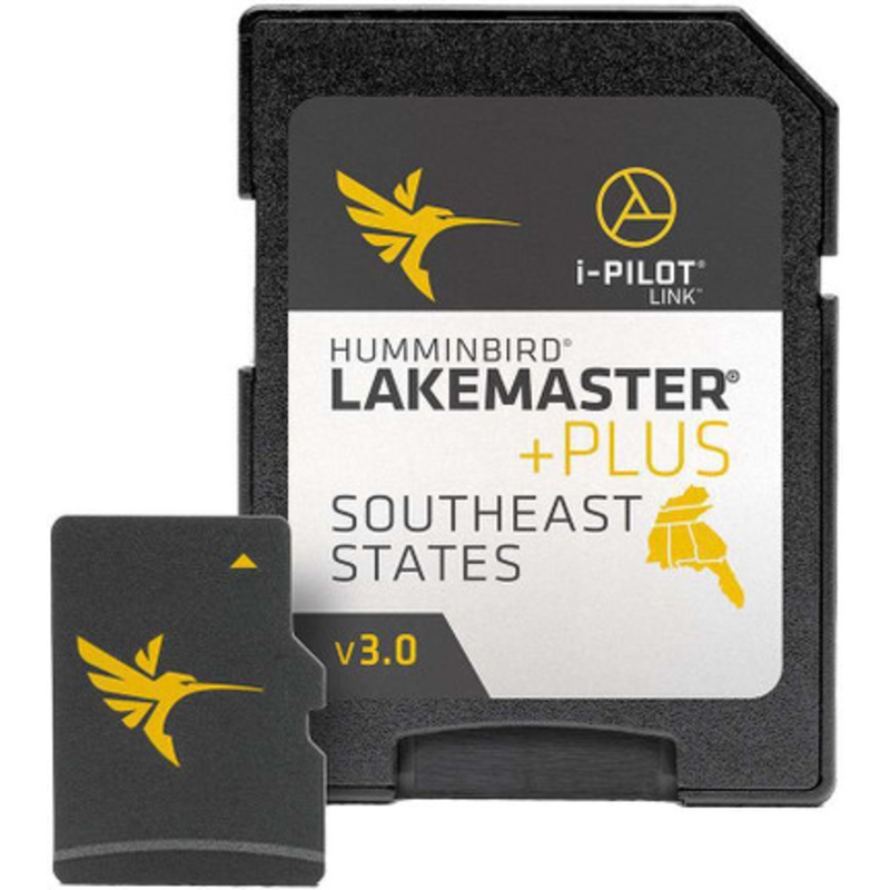 Humminbird 600023-7 LakeMaster Plus Chart – Southeast – MicroSD/SD – Version 3