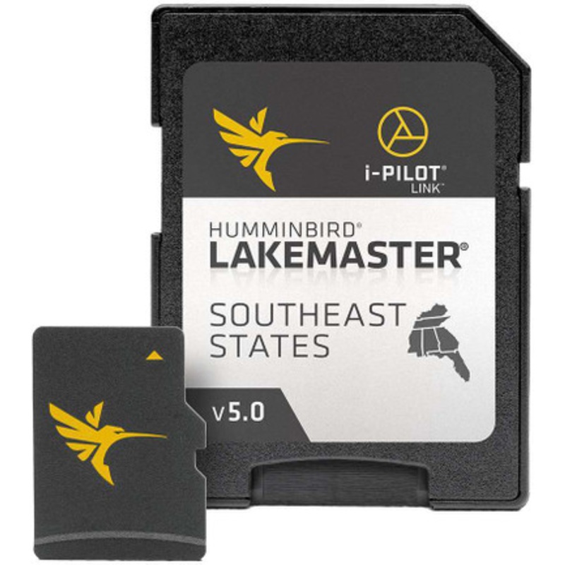 Humminbird 600023-8 LakeMaster Chart – Southeast States – MicroSD/SD – Version 5