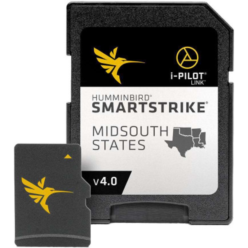 Humminbird 600037-4 SmartStrike Chart – Midsouth States – MicroSD/SD – Version 4