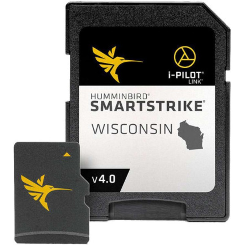 Humminbird 600041-4 SmartStrike Chart – Wisconsin – MicroSD/SD – Version 4