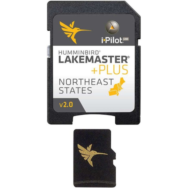 Humminbird 600045-4 LakeMaster Plus Chart – NorthEast States – MicroSD/SD – Version 2