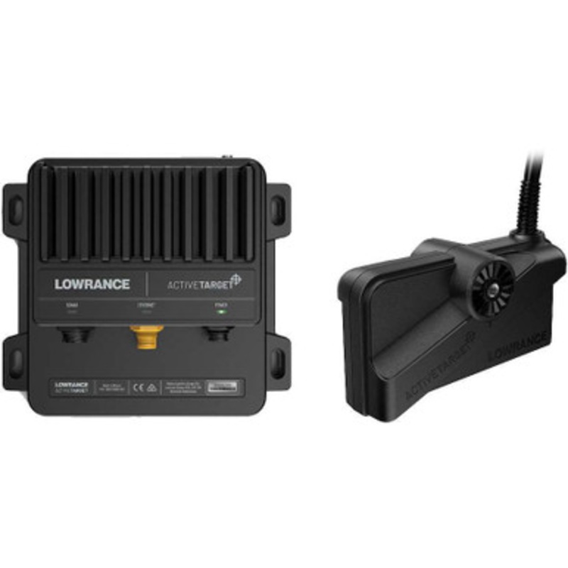 Lowrance 000-15593-001 ActiveTarget Live Sonar w/ Transom Mount Transducer