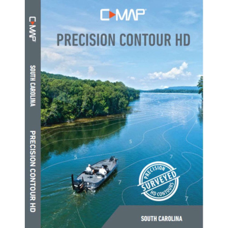 Lowrance M-NA-Y803-MS C-MAP Precision Contour HD Chart – South Carolina