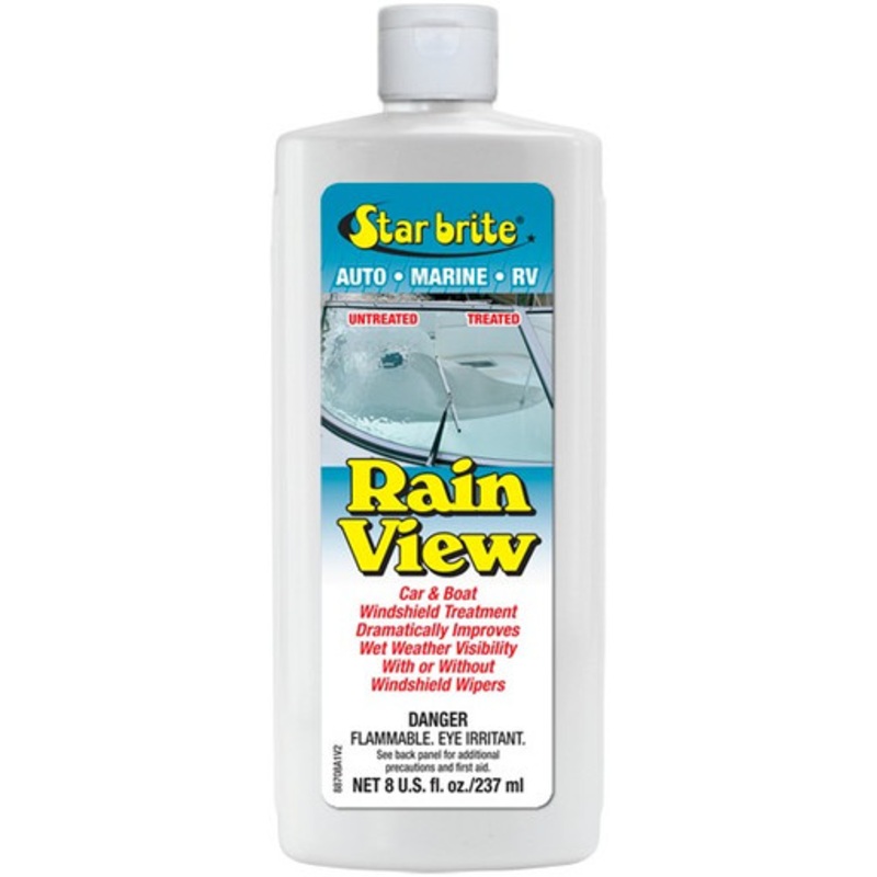 Star Brite Rain View Car & Boat Windshield Treatment – 8oz